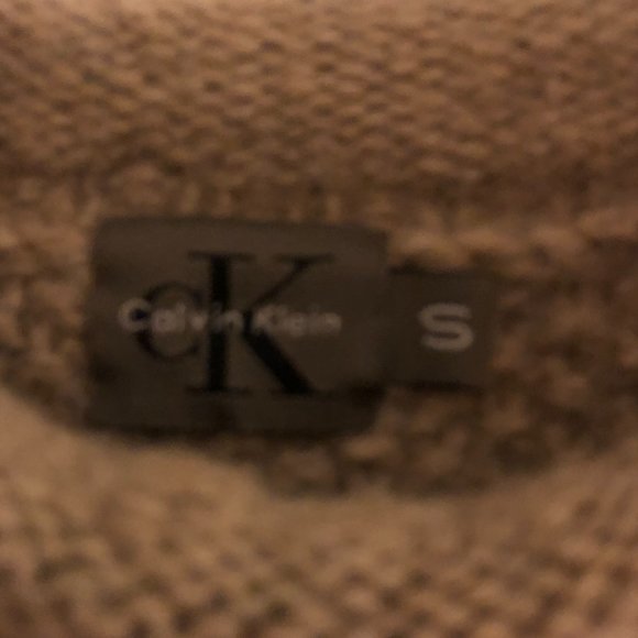 Vintage 90's Wool Calvin Klein Weave Pullover - Picture 5 of 7